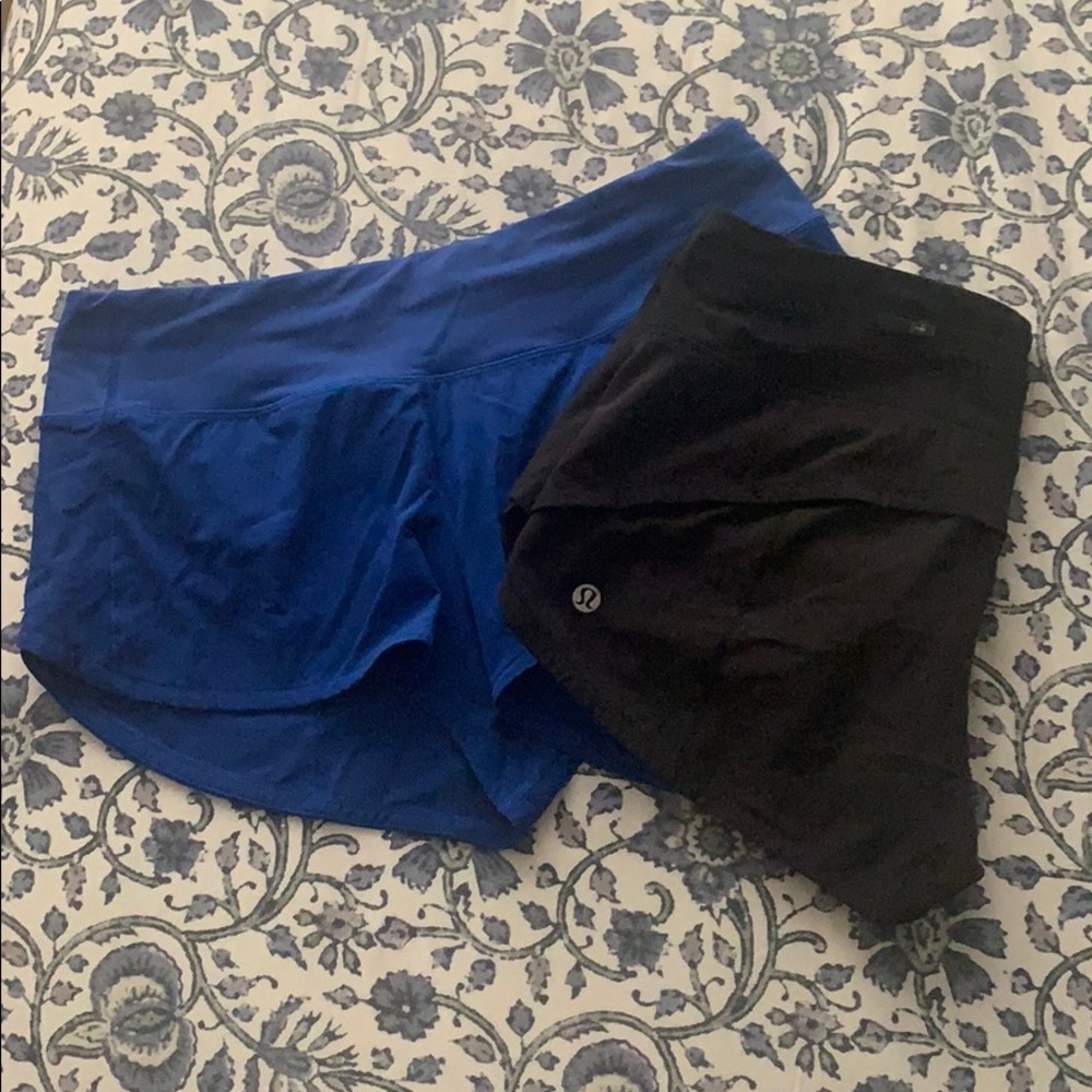 Lulu lemon two-pack shorts